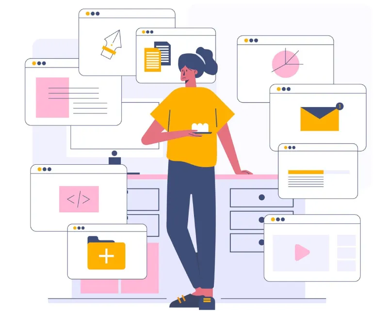 Modern UI UX website redesign services for business growth